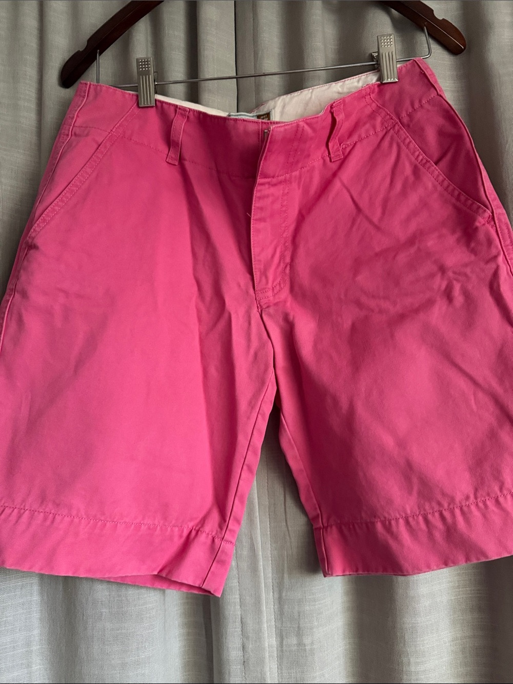 Old Navy Pink Cotton Shorts with Branded Waist Label